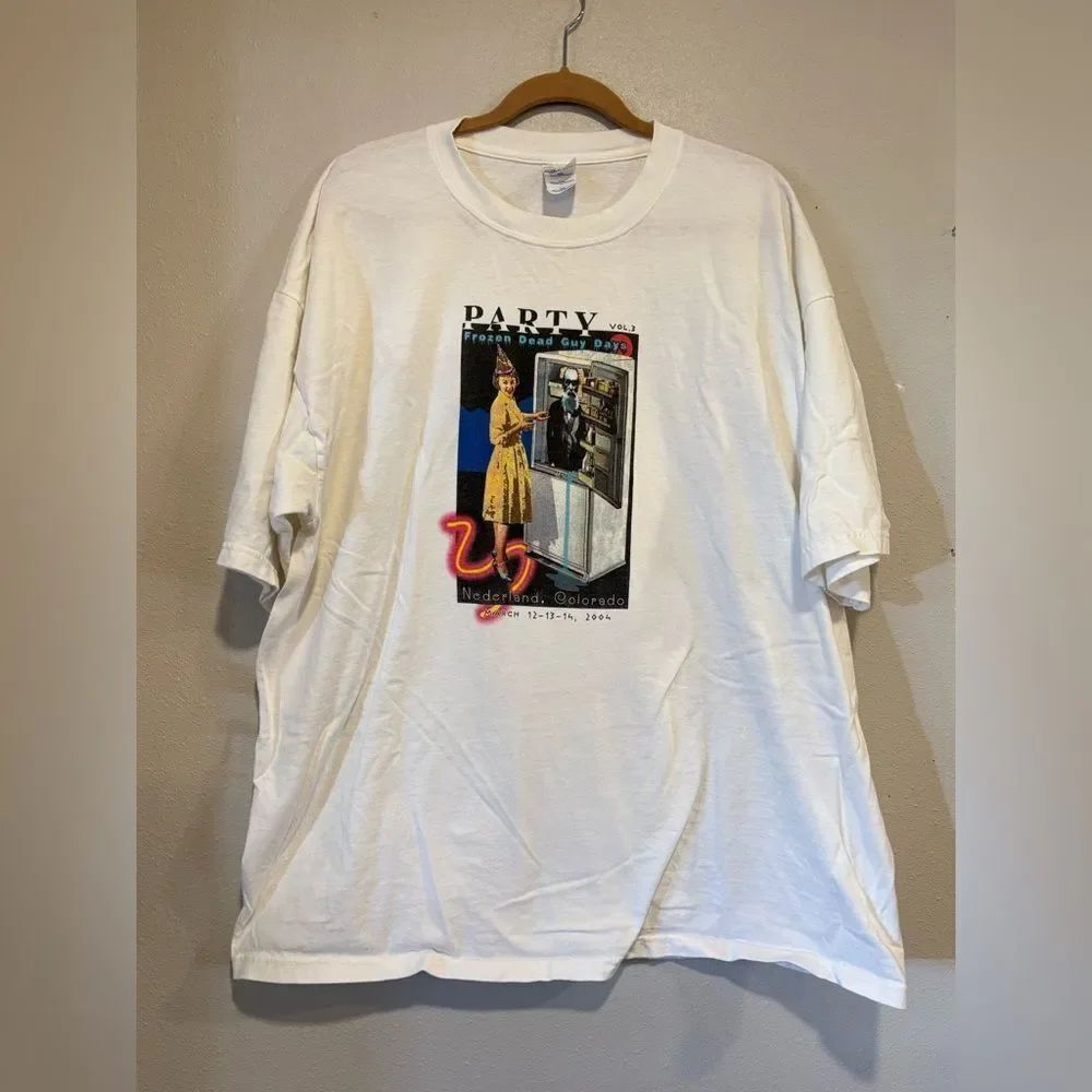 Frozen Dead Guy Days 2004 Nederland Colorado Festival Graphic T-Shirt XXL
